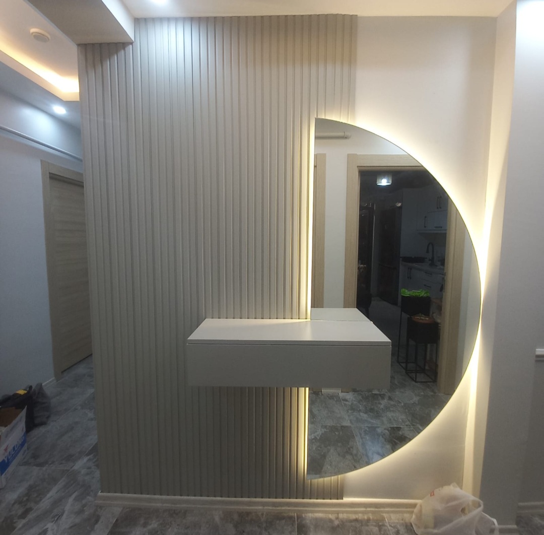 Dekoratif Duvar ve LED Aydınlatma